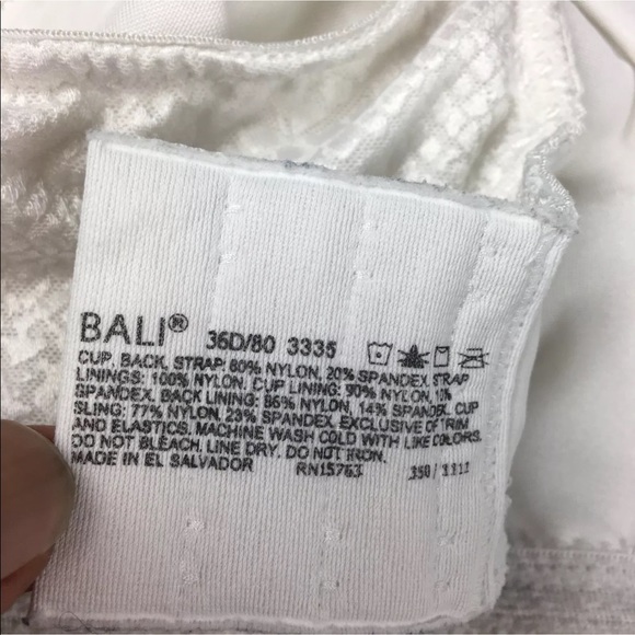 Bali Intimates & Sleepwear Bali 36 D Bra Double Support Minimizer